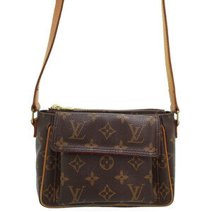 Louis Vuitton Monogram Leather Brown Viva Cite Shoulder Bag